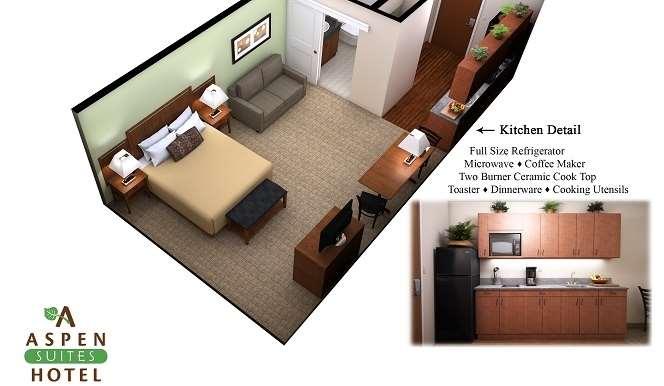 Aspen Suites Hotel Sitka Camera foto